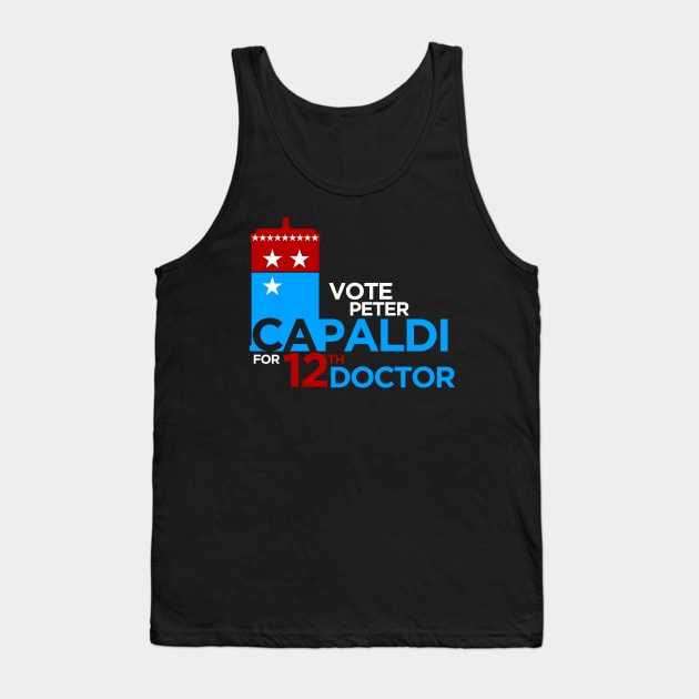 Vote for Capaldi Tank Top by alecxps